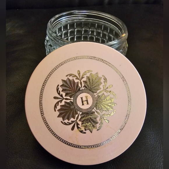 Vintage Houbigant Chantilly Perfume Glass Vanity Jar - Picture 6 of 8